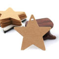 Promotional Star Shape Paper Gift Tags